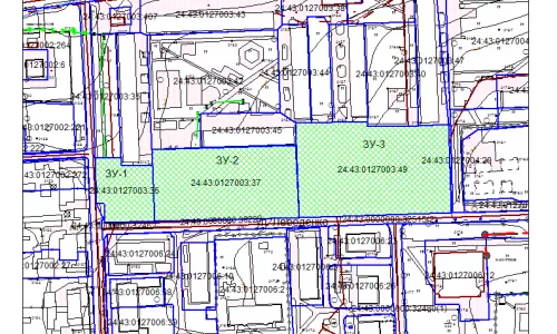 Ачинск, квартал 7б, сквер вдоль ул. Лебеденко